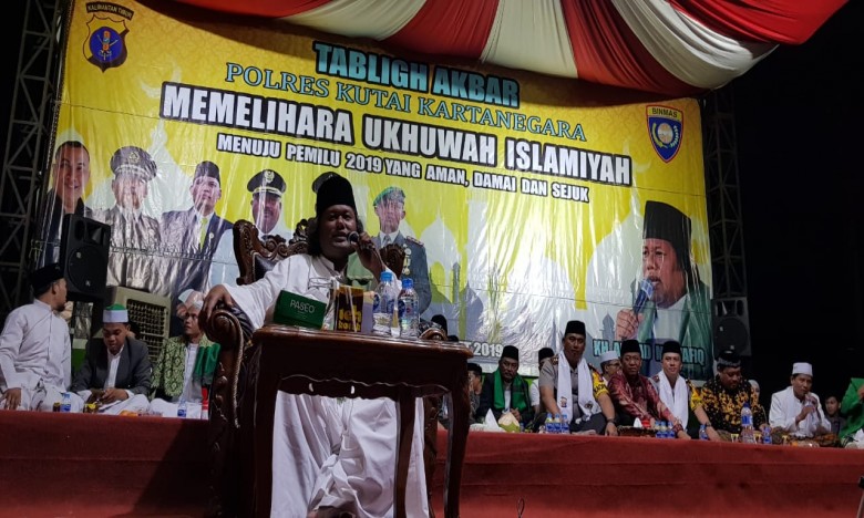 Polres Kukar Gelar Tablig Akbar