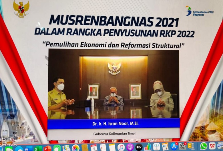 Gubernur Ikuti Musrenbangnas 2021