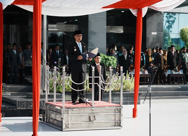 Pj Gubernur Pimpin Peringatan Hari Kesehatan Nasional ke 60 Tahun 2024