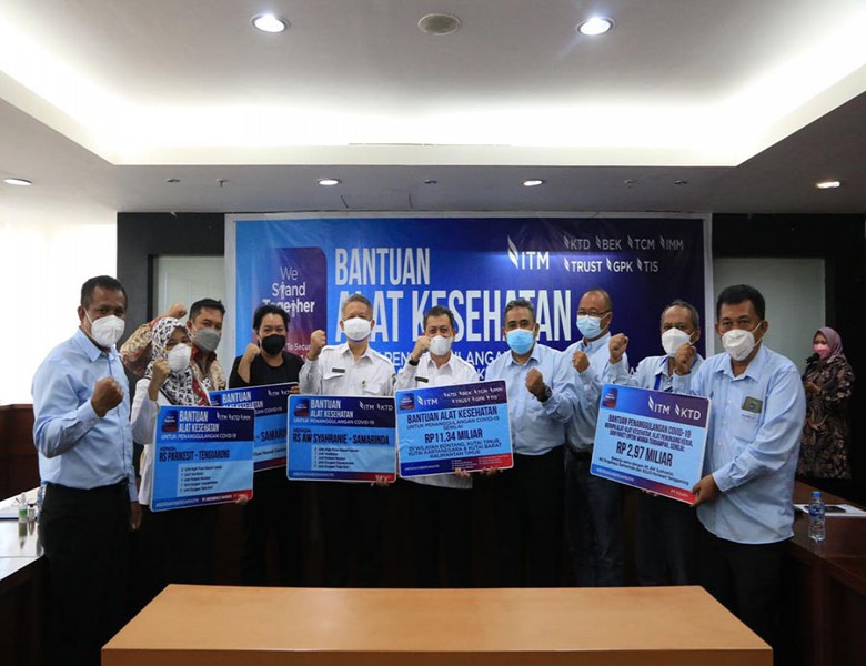 Apresiasi Perusahaan Ikut Penanggulangan Covid