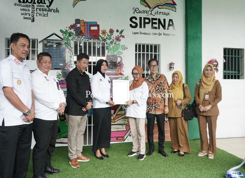 Peningkatan Literasi Warga Binaan, Pemkab Kukar dan GLK Bangun Perpustakaan di Lapas Perempuan