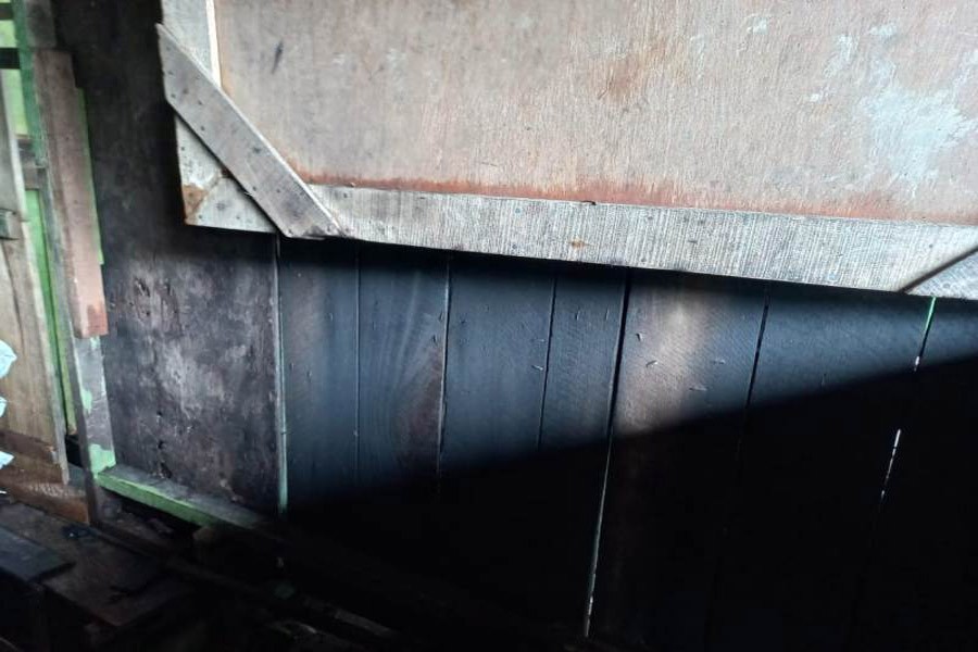 Sebuah Toko Sembako di Tenggarong Nyaris Terbakar