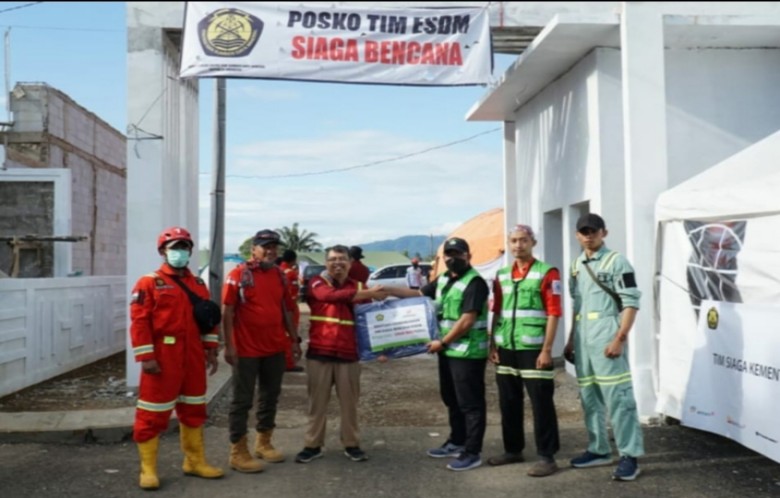 Berau Coal Sinar Mas Peduli, Terjunkan Tim Tanggap Darurat dan Logistik ke Cianjur