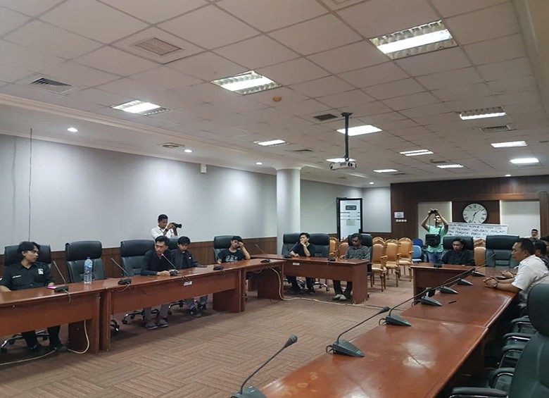 Peredaran Miras Makin Marak, Mahasiswa Gelar Demo di DPRD Berau