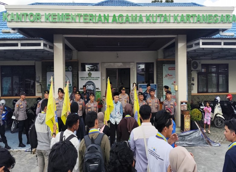 PMII Kukar Geruduk Kemenag, Pertanyakan Penanganan Kasus Dugaan Kekerasan Seksual di Ponpes Tenggarong Seberang