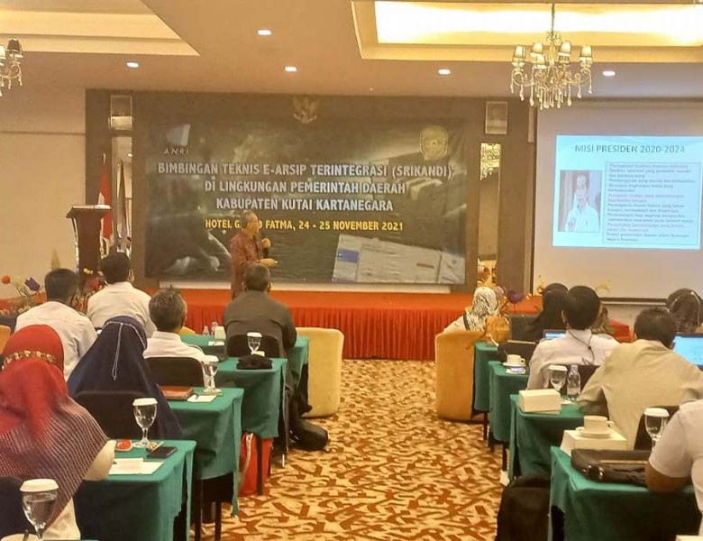 Anri Gelar Bimtek E-Arsip Terintegrasi