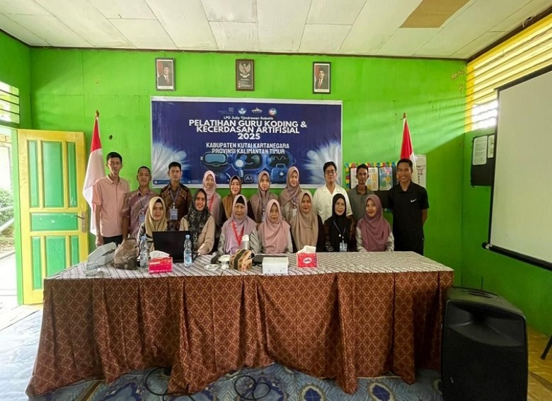 99 Guru SD di Kukar Ikuti Pelatihan Coding dan AI