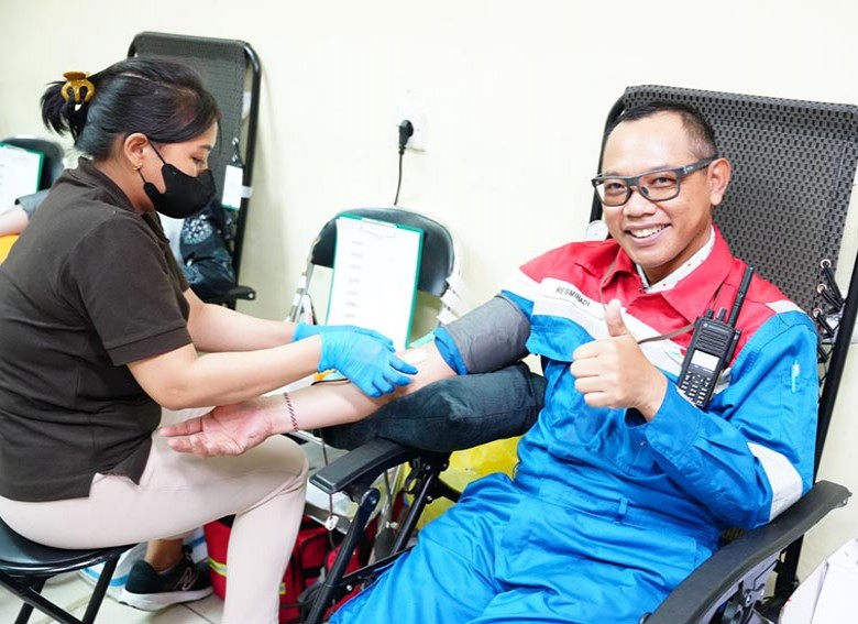 Donor Darah Warnai Hari Kesehatan Dunia 2026, PT PPN Kilang Balikpapan Ajak Hidup Sehat