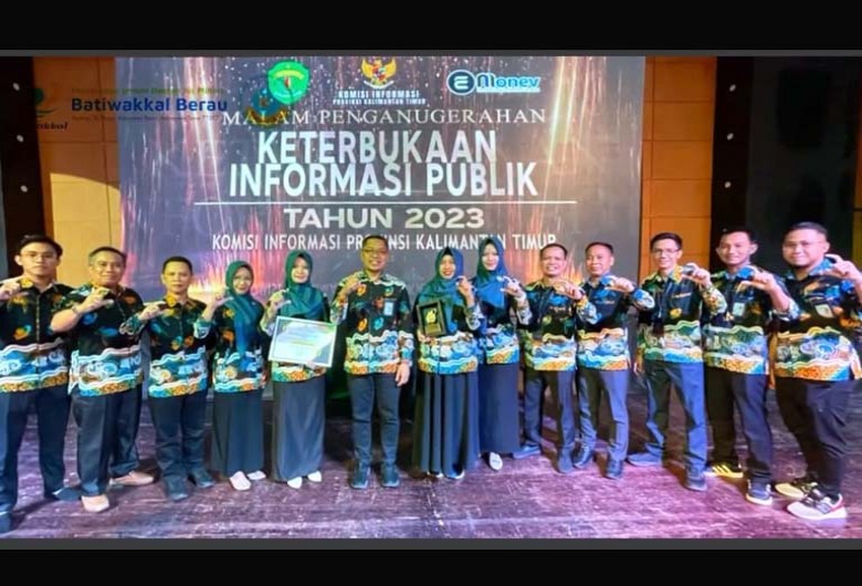 Perumda Batiwakkal Berau Raih Peringkat ll Dengan Klasifikasi "Informatif”