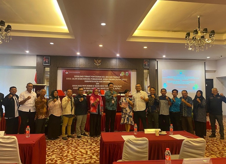 KPU Kukar : RPJPD Jadi Acuan Penyusunan Visi Misi Bacalon Kepala Daerah