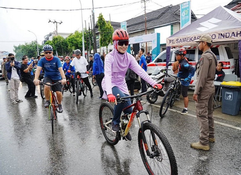 Hadiri Peringatan HKN ke 60, Sekda Sri : Olahraga Life Style Dimasyarakat