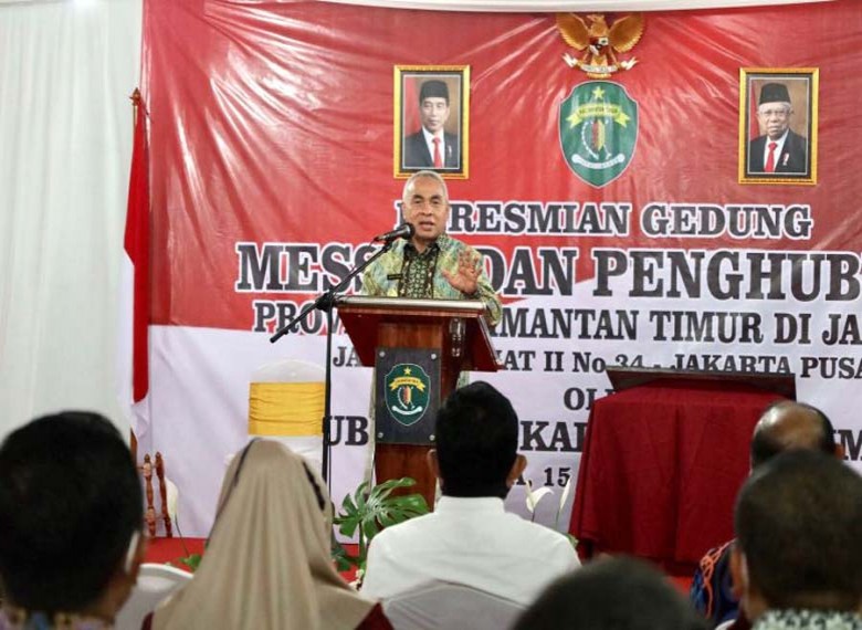 Gubernur Resmikan Pengoperasian Gedung Mess Pemprov di Jakarta