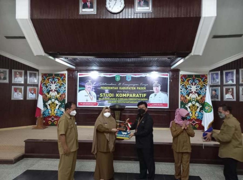 Pemkab Paser Kunjungi Kukar
