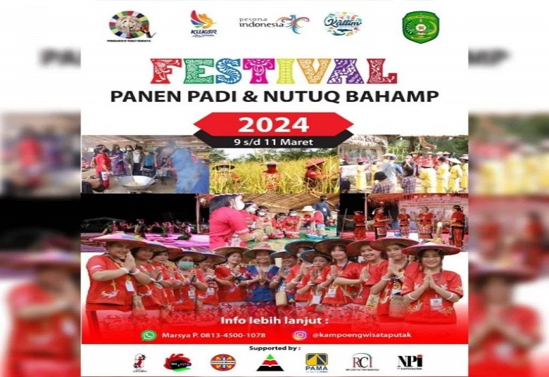 Lestarikan Tradisi, Festival Panen Padi dan Nutuq Baham Dusun Putaq Kembali Digelar