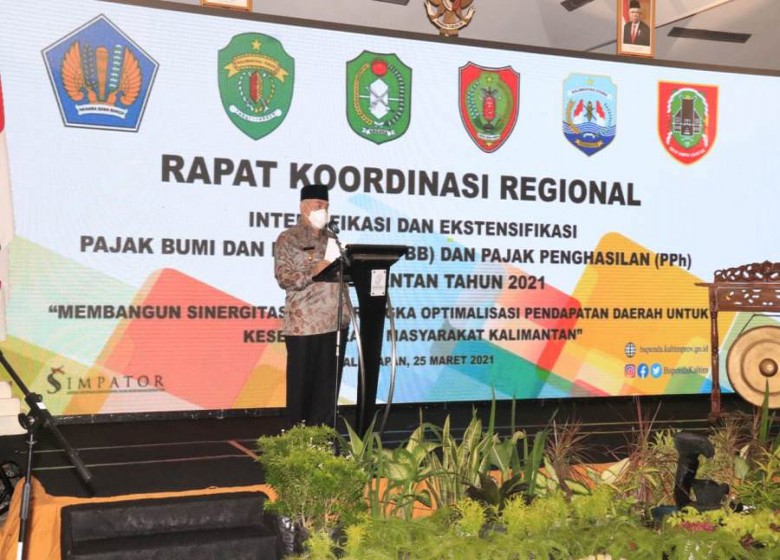 Gubernur Rakoreg Intensifikasi dan Ekstensifikasi Pajak, Usul PPh Perusahaan Disetor ke Daerah