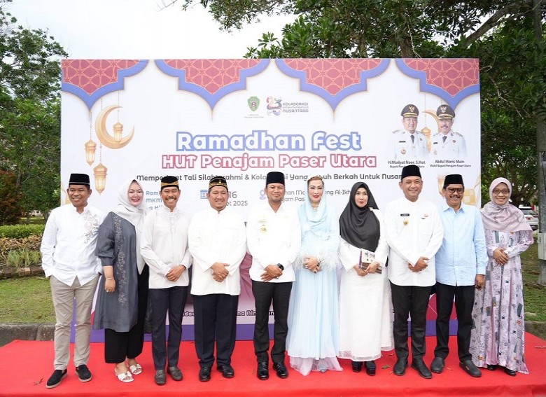 Gubernur Rudy Resmi Buka Ramadan Fest HUT PPU