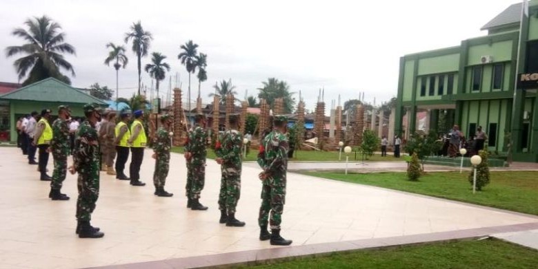 Bupati Pimpin Apel Gelar Pasukan Sosialisasi Penerapan Disiplin dan Penegakan Hukum Protokol Kesehatan