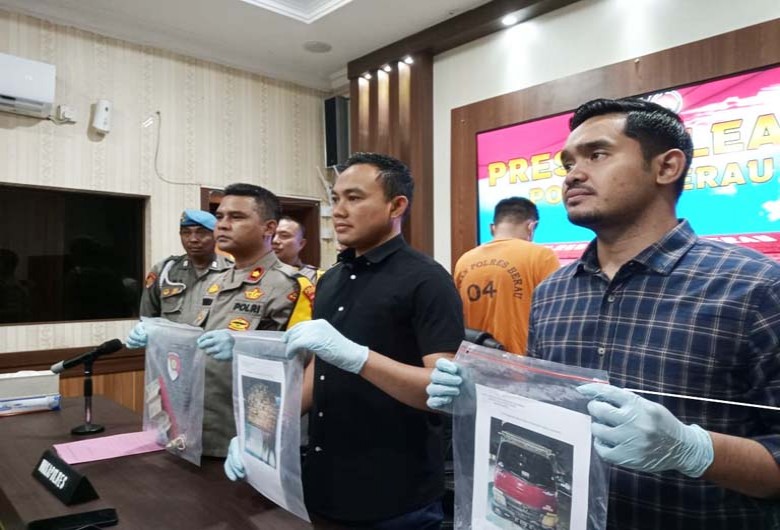 Polres Berau Berhasil Amankan 6 Kubik Kayu Ilegal