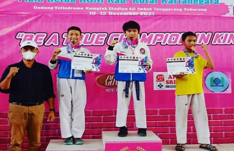 Siswa MTs Negeri 1 Kukar Raih Juara 1  pada Kejuaraan Taekwondo Tingkat Kabupaten