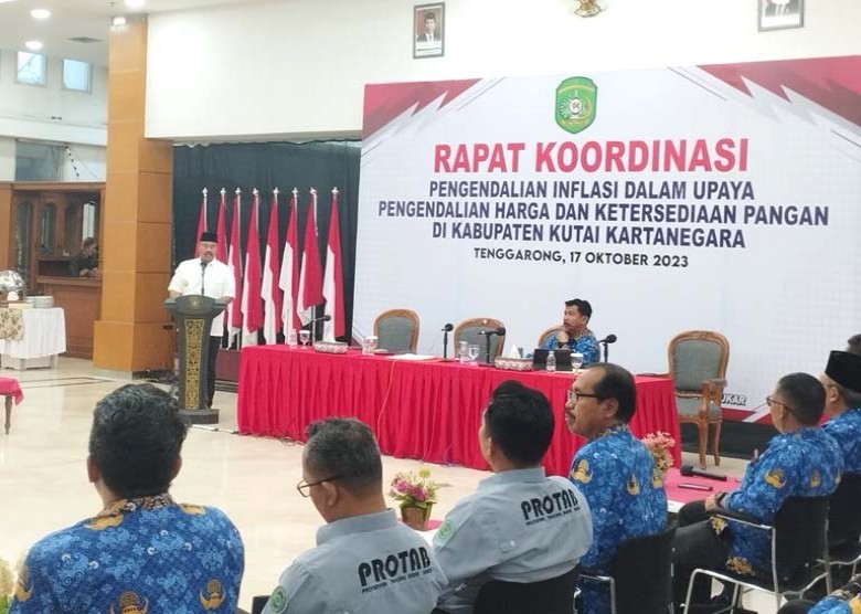 Pemkab Kukar Gelar Rakor Upaya Pengendalian Inflasi
