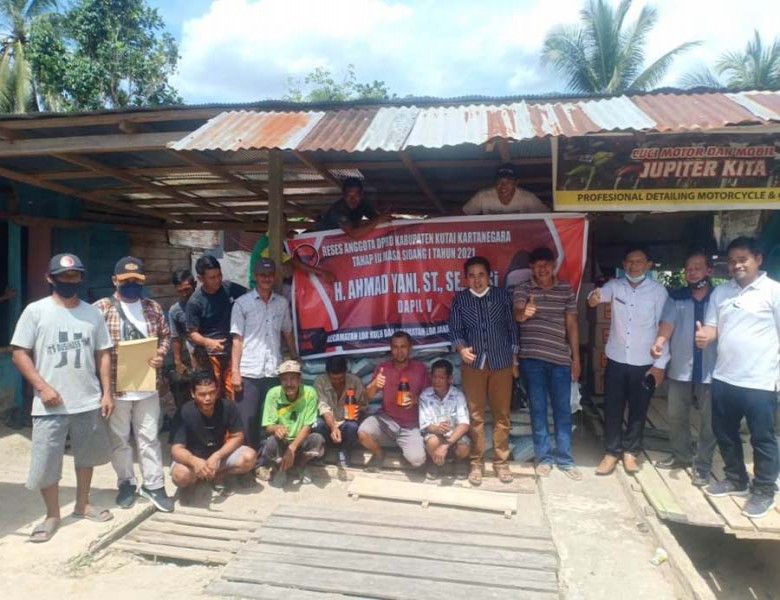 Reses Ahmad Yani, Masyarakat Loa Janan Minta Suport Pertanian