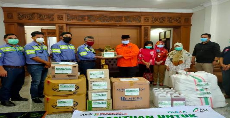 Buma Beri Bantuan untuk Pahlawan Medis di RSUD AM Parikesit