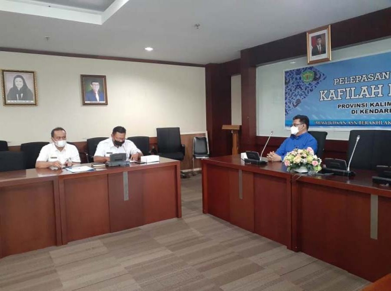 Lepas Kontingen MTQ Korpri Kaltim, Sa’bani Berpesan Tetap Jaga Kesetahan
