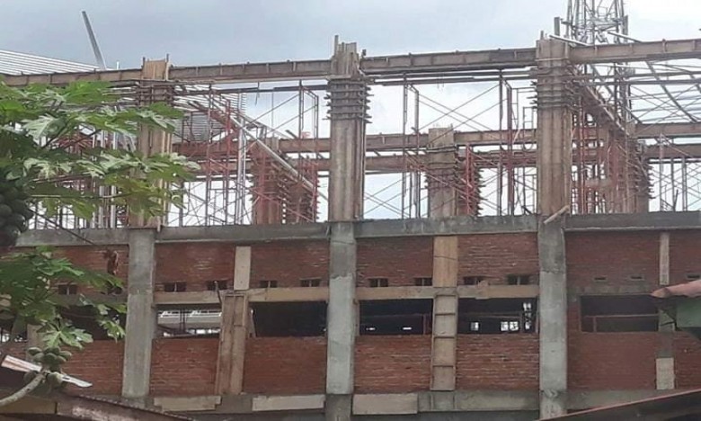 Hingga Maret Proyek Gedung SMPN 1 Tenggarong Belum Rampung