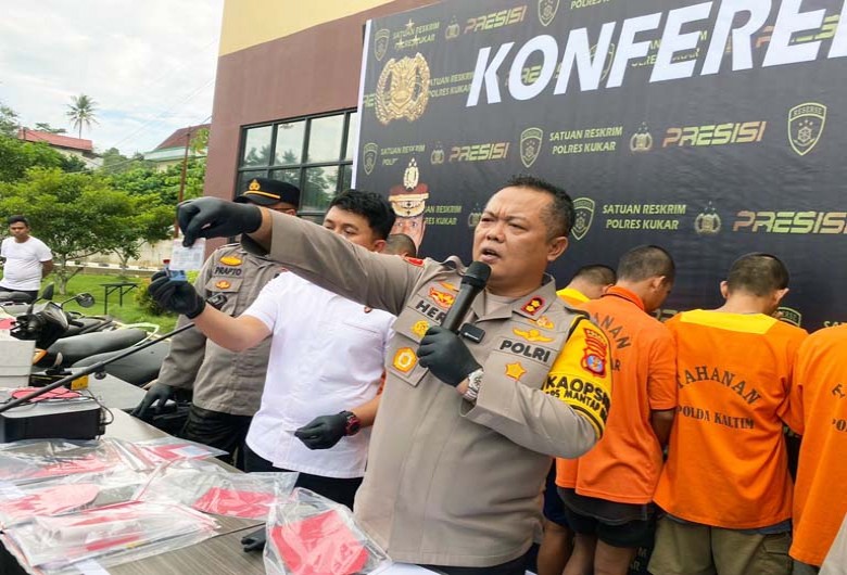 Polres Kukar Berhasil Ungkap Kasus Pencurian dan Pemalsuan Dokumen Selama Awal 2024