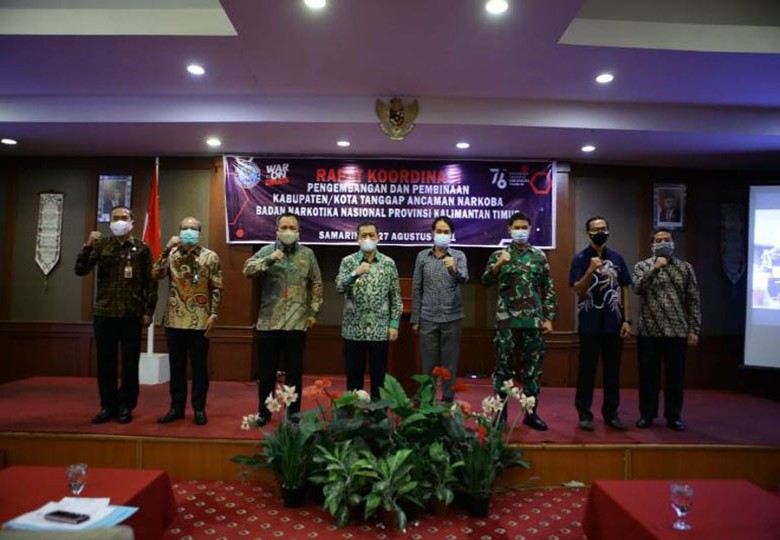 Wagub Buka Rakor Pembinaan Tanggap Ancaman Narkoba, Ajak Bersama-sama Perangi Narkoba