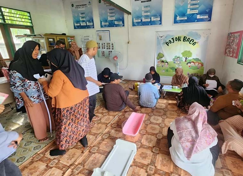 DPMD Kukar Pastikan Pemenuhan Sarana Posyandu Berjalan Bertahap dan Terarah