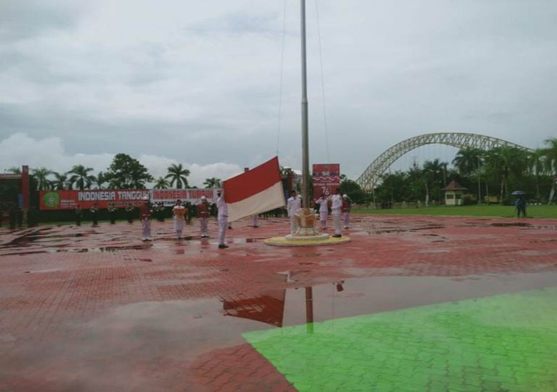 Upacara HUT RI ke 76 di Kukar Berlangsung Khidmat