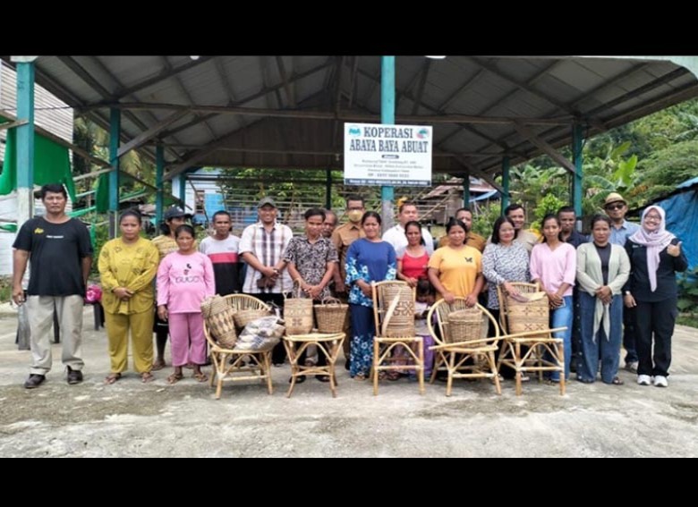 Rotan Teluk Sumbang Tembus Pasar Internasional, Kolaborasi Lokal dan Swasta Jadi Pemantik Ekonomi Kampung