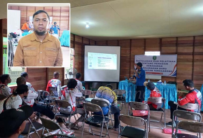 20 Relawan Ikuti Pelatihan dan Penyuluhan Pemadam Kebakaran di Kelurahan Baru