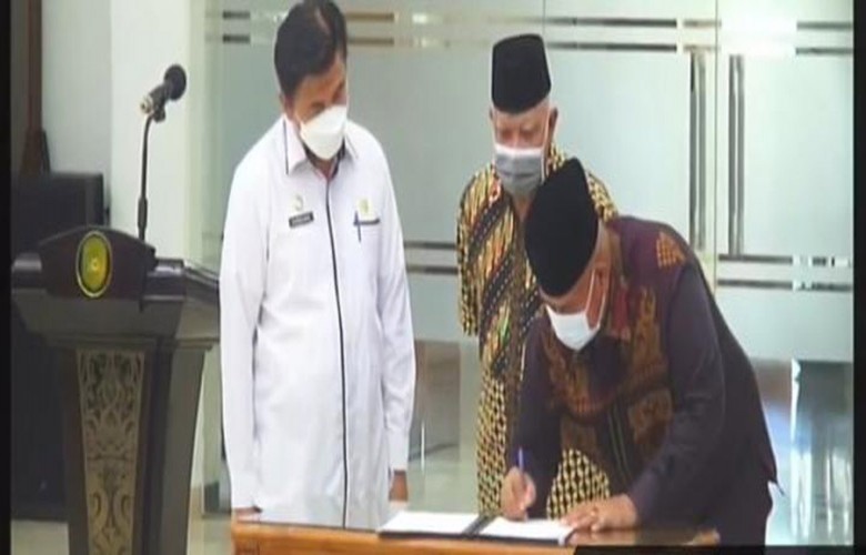 Sekda Sunggono Ditunjuk Sebagai Plh Bupati Kukar