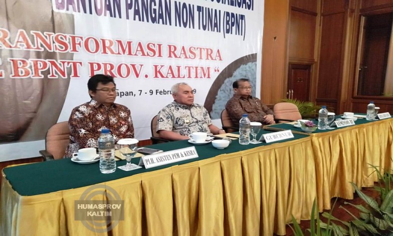 Isran Noor : Program BPNT Kaltim Harus Maksimal