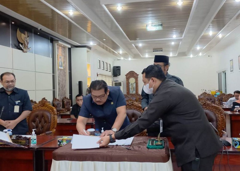 Paripurna DPRD Tentang Kesepakatan KUA PPAS Tahun 2023