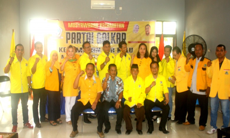 Raih Suara Aklamasi, Sudarmin Jabat Ketua PTK Golkar Loa Kulu