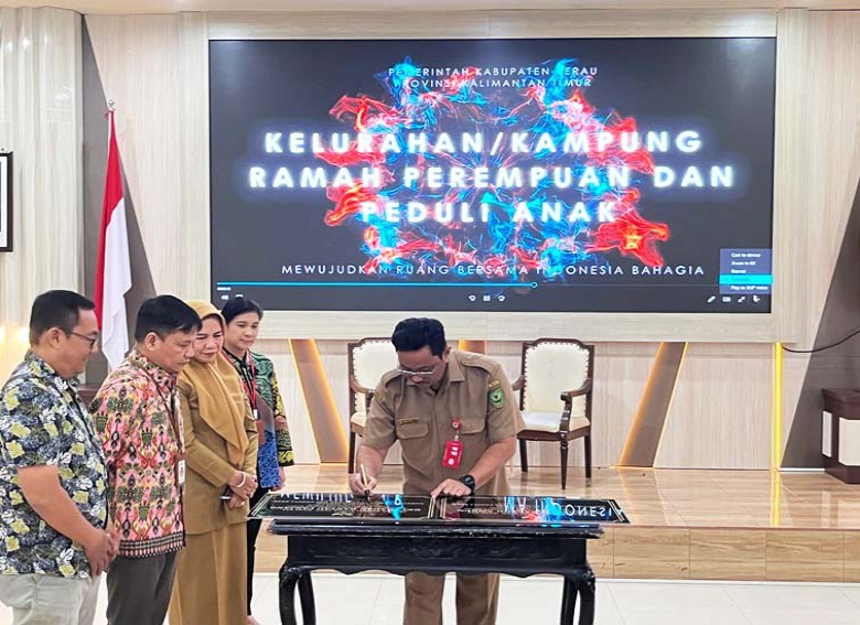 Pemkab Berau Launching Program K2RPPA dan Bimtek Sahabat Perempuan dan Anak