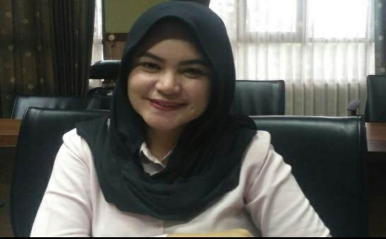 Dayang Marissa Ajak Masyarakat Meriahkan Jalan Sehat HUT Partai Golkar ke 58