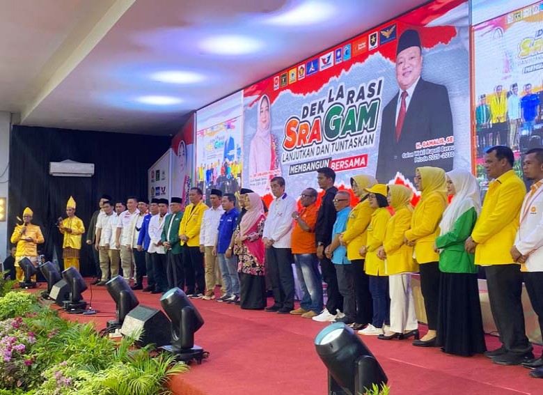 Deklarasi SRAGAM : Sri Juniarsih Mas - Gamalis Perlu Dilanjutkan