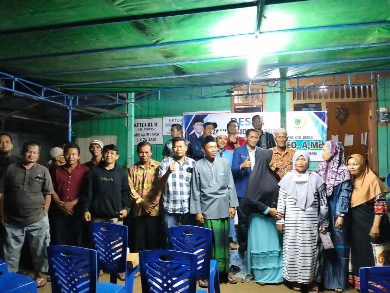 Dari Kegiatan Reses Anggota DPRD Berau Falentins ke Dapil II, Warga Diarahkan Geliatkan BUMK