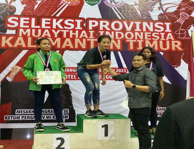 Muaythai Kukar Juara Umum Seleksi Provinsi Kaltim 2023