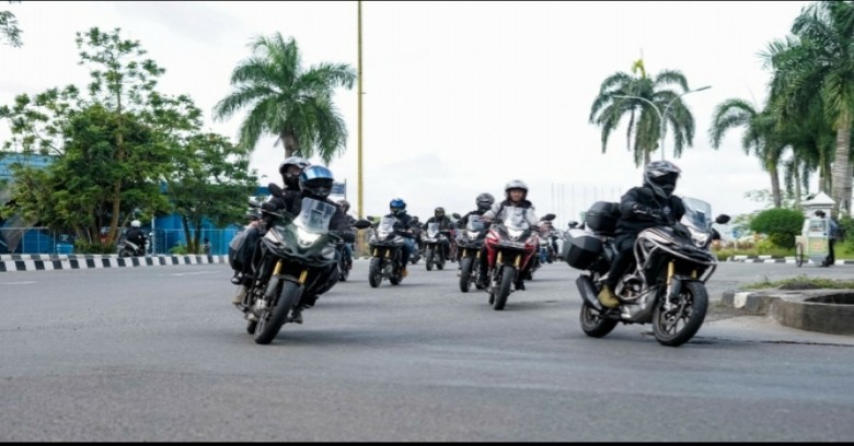 Gelar Honda CB150X City Fun Challenge, Astra Motor Kaltim 2 Hadirkan Pengalaman Berkendara di Dalam Kota