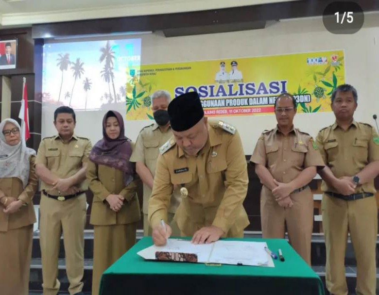 Berau Dukung Pengadaan Barang dan Jasa Menggunakan Produk Dalam Negeri