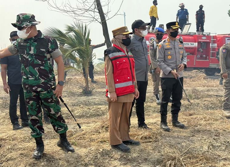 Karhutla Makin Meluas di Berau, Pemkab Panggil Perusahaan untuk Membantu Tangani Titik Api