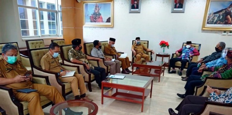 Kesultanan Kukar Audensi dengan Plt Bupati, Siap Dukung IKN