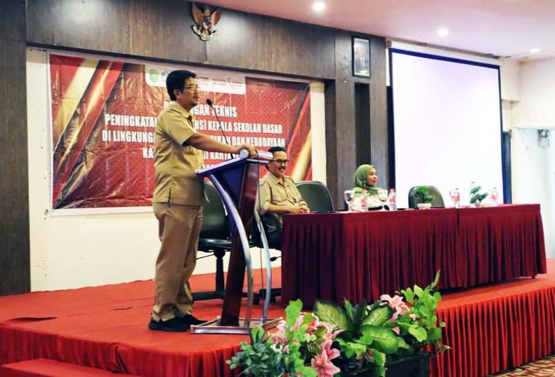 Tuntut Profesionalitas Kepala SD, Disdikbud Gelar Bimtek Peningkatan Kompetensi