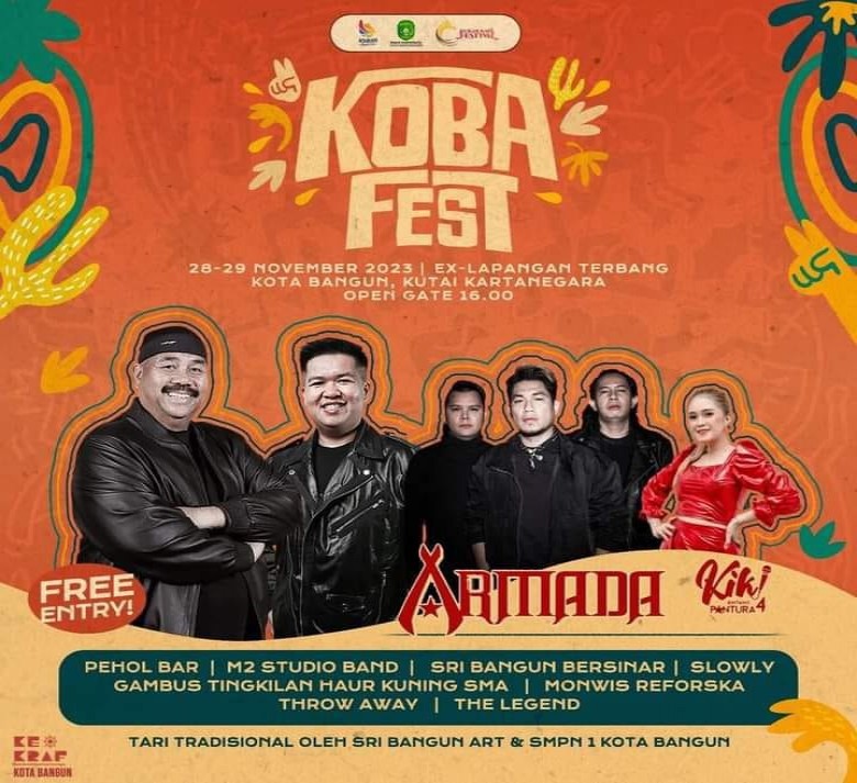 Koba Fest 2023 Dimeriahkan Armada dan Kiki Pantura