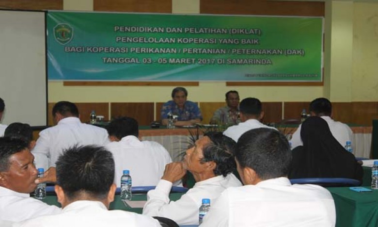 Disperindagkop  dan UKM Kaltim Gelar Diklat Koperasi  Kabupaten/Kota